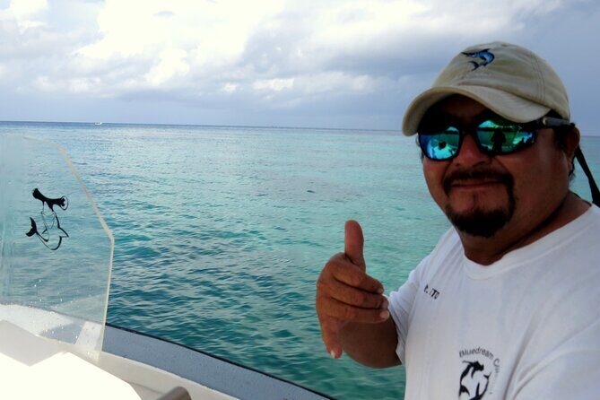 Cozumel Private 4-Hour Boat Tour to Passion Island - Stop 3: shipwreck and reef snorkeling with up to ~100-foot visibility