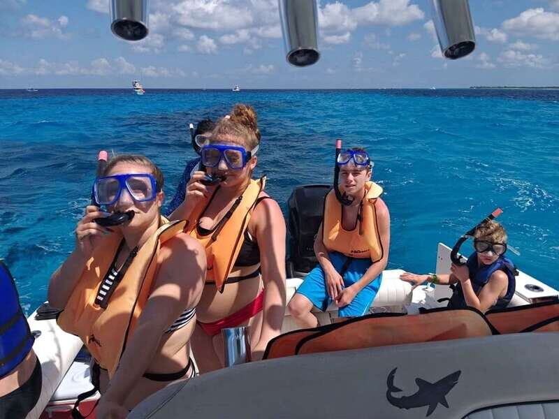 Cozumel: Private Charter Boat and Snorkel Day Trip - The reef snorkeling stop: guided, gear-included, and built for calm spotting