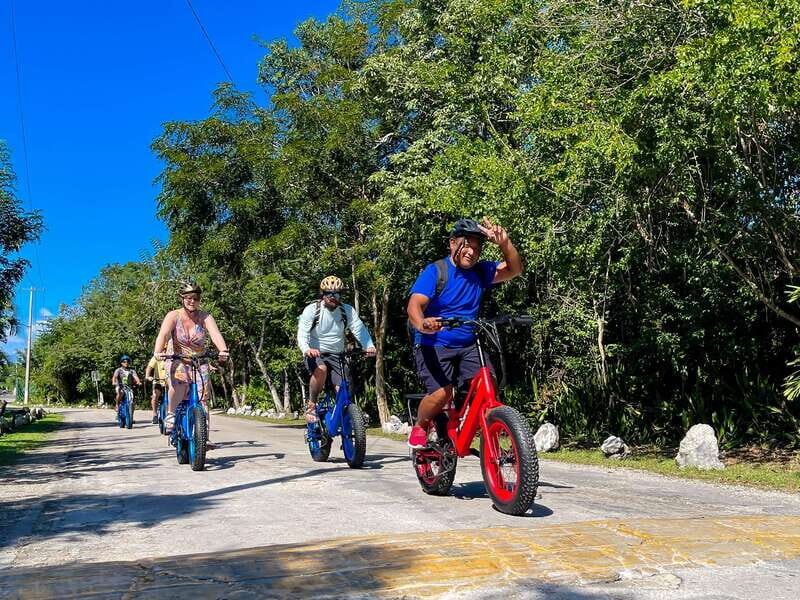 Cozumel: West Coast E-Bike and Snorkeling Tour - Mayan botanical garden: culture you can see, not just hear