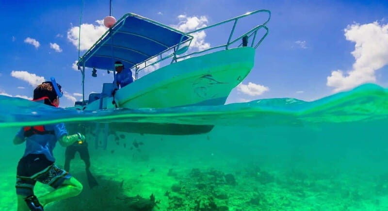 Cozumel:El Cielo Lancha-A Captivating Caribbean Sea Cruise - Palancar and Columbia Reefs: the big Caribbean “wow” in a small window