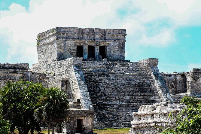 Day Trip to Tulum, Coba Ruins, and Cenote Cave in Riviera Maya - Tulum’s sea-front layout: different vibe, same guided context