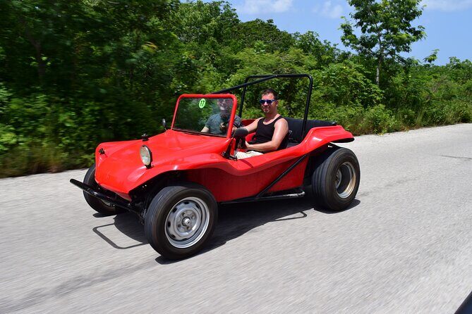 Dune Buggy Adventure in Cozumel with Snorkel and Mexican Lunch - Manual dune buggy driving in Cozumel: fun, but be ready for the stick shift
