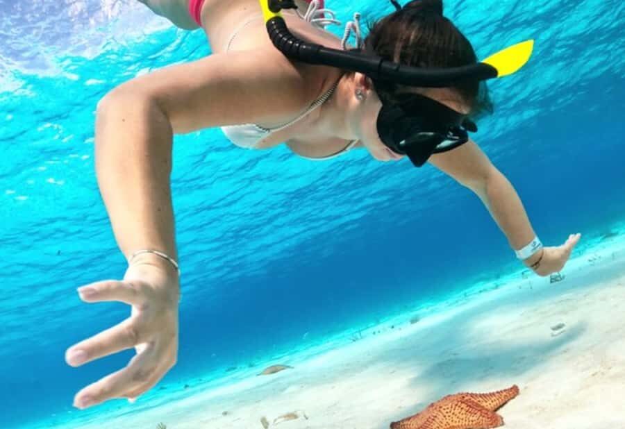 El Cielo and El Cielito in Cozumel with Beach Club, Food, and Open Bar - El Cielo: Starfish Shallows and a Photo-Ready Window