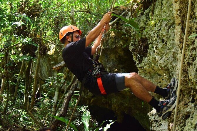 Exciting Day in Tulum Jungle: ATVs, Cenote, Zip lines, Rappel - Zip Lines Over the Trees: Views With a Built-In Confidence Boost