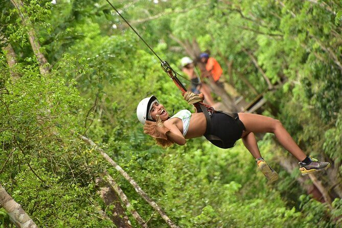 Experience in Atvs in the Mayan Jungle with Cenote and Zip Line - Cenote La Casa Del Alux: Your First Real Cool-Off
