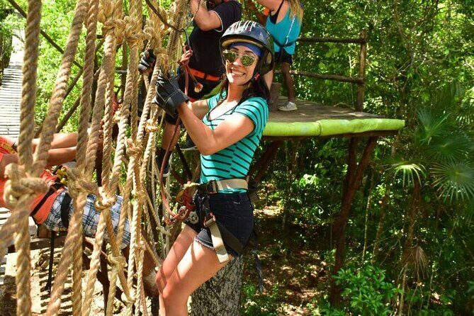 Extreme Adventure ATV(shared) only from Playa del Carmen - Zip Lines in Riviera Maya: Fast Flights and Real Jungle Views