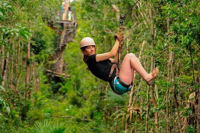Extreme Adventure ATV(shared) only from Playa del Carmen - ATV Ride: Dirt Roads, Jungle Trees, and a Quick Safety Check