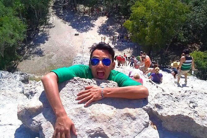 Extreme Adventure in Cobá (ATVs + Zip Lines + Cenote + Buffet) - Cobá ruins with bikes: the pyramids and the time crunch risk