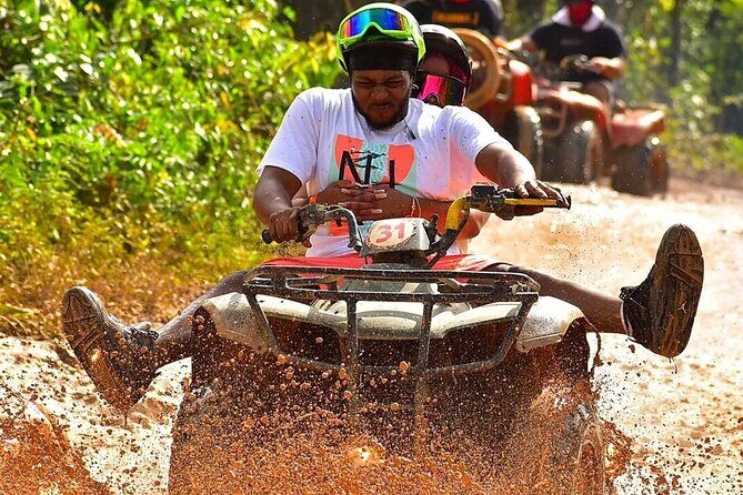 Extreme Day in Cancun: ATVs Zip Lines Cenote Lunch and Transport - Key Highlights at a Glance