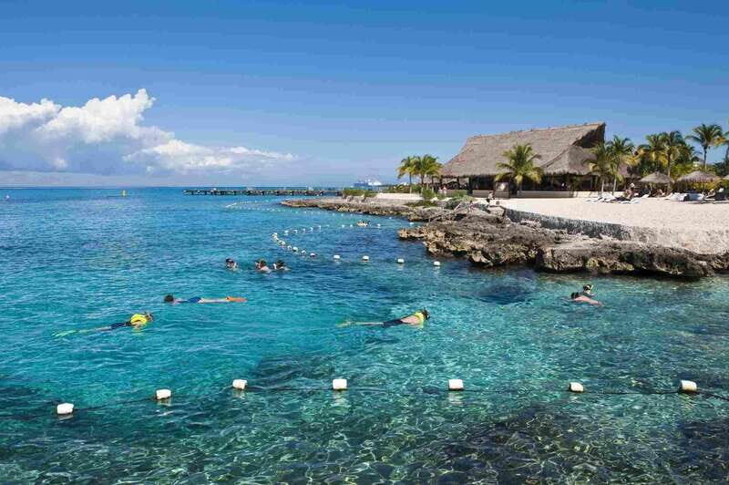 From Cozumel: Official Chankanaab Park Day Pass and Snorkel - Botanical garden and Mayan replicas for shade and variety