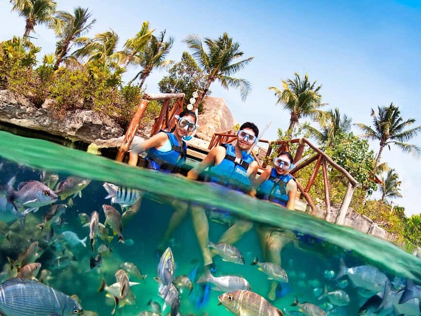 From Playa del Carmen: Xel-Há All-Inclusive Park - Bikes, Tubes, and River Time for Slower Moments