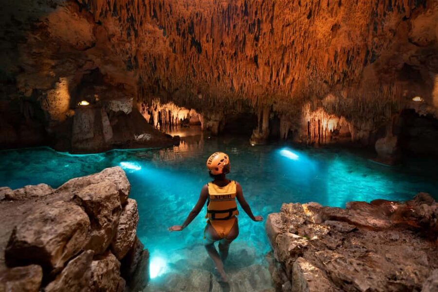 From Riviera Maya: Xplor Park Admission, Full Day - Xplor in a Nutshell: Cave Rivers, Zip Lines, Amphibious Vehicles