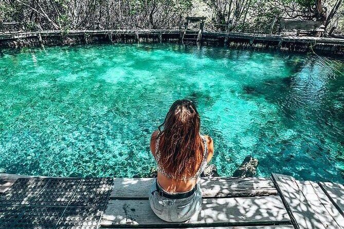Full Day Tour All Inclusive Holbox Island + Cenote! - Holbox Island: Lunch on the Beach + Golf-Cart Style Touring