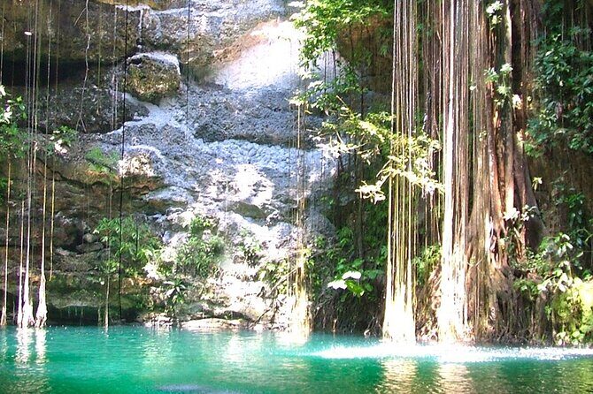 Guided Day Tour to Chichén Itzá, Cenote Swim and Valladolid - Cenote Saamal swim: the best payoff on a long day