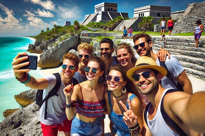 Guided tour to Tulum & Cobá ruins + Cenote + Buffet + PDC - Key highlights at a glance