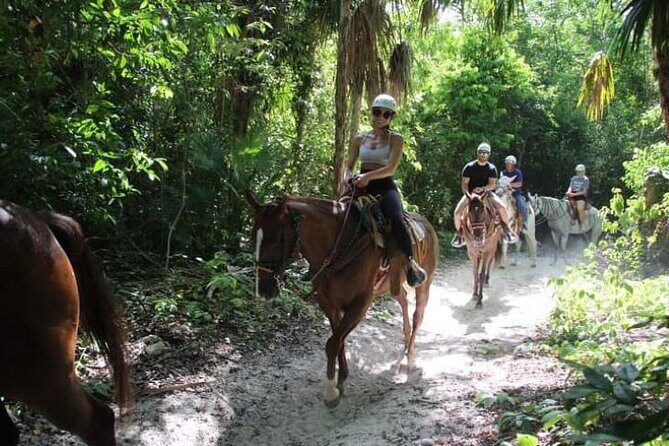 Half Day Horseback Riding Adventure with Cenotes in the Jungle - Meeting Point, Pickup, and the Green Polo Shirt Moment