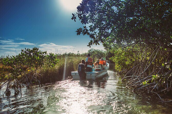 Half-Day Tour Discovering Sian Ka´an with Lunch - Stop 3 coconut groves and lunch: what the food experience is really like