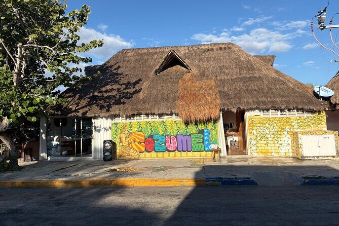 History walking - Foodie Cozumel tour - Benito Juárez Park and the fried-snack detour