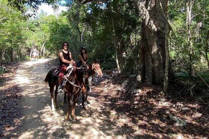 Horse Ride to Cenote Mil Columnas - The guide and vibe: patient coaching for real beginners