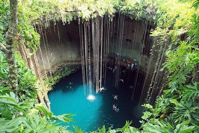 Hubiku & Ikkil Cenote, Valladolid and Chichen Itza! Deluxe From Playa Del Carmen - Valladolid: an underground-styled town break plus a swim-friendly lunch