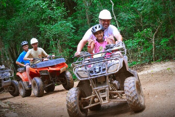 Incredible Adrenaline Eco-park in Tulum - Cenote swim in a dark cave: the most memorable moment