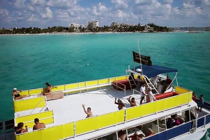 Isla Mujeres Catamaran Unlimited! Transportation from Playa del Carmen - Pickup in Playa del Carmen and the Punta Sam departure setup