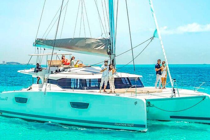 Isla Mujeres Sailing Adventure from Riviera Maya - The catamaran ride: 40ft luxury comfort that’s practical, not precious