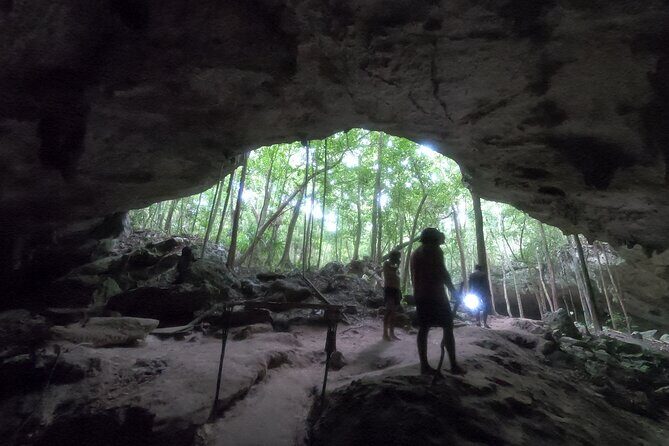 Jungle ATV Adventure: Unveiling Akumal's Enchanting Cenotes - Stop 1: Akumal and La Gran Cueva (your first big cenote moment)
