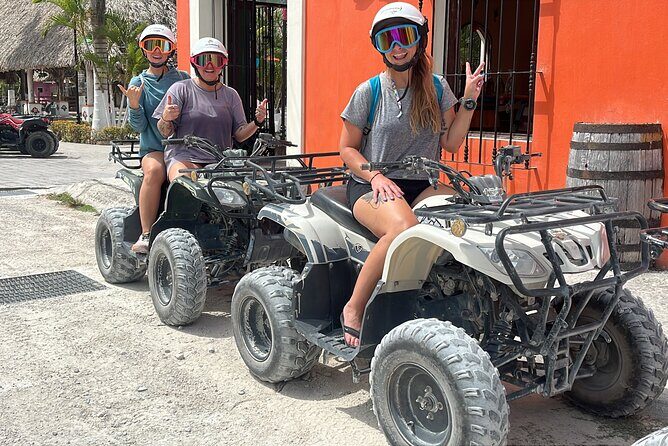 Jungle & Sacred Cenote Quad Adventure - Cenote Chempita (Jade Cavern): 25 Minutes of Cool Water and Photo Spots
