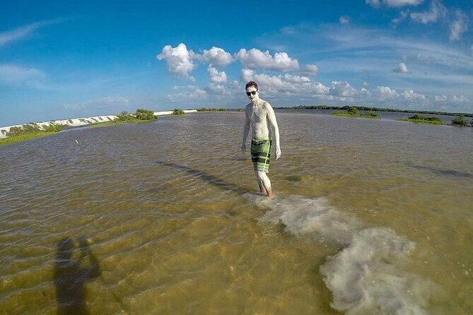 Las Coloradas & Rio Lagartos Biosphere! Transportation from Playa Del Carmen - Rio Lagartos Biosphere Reserve: boat ride through mangroves and wildlife habitat