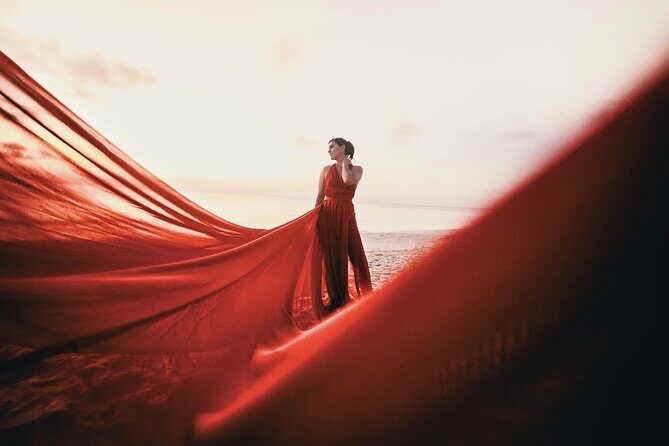 Luxurious Flying Dress Photoshoot in Riviera Maya - Meeting up at Playa Punta Esmeralda and getting rolling fast