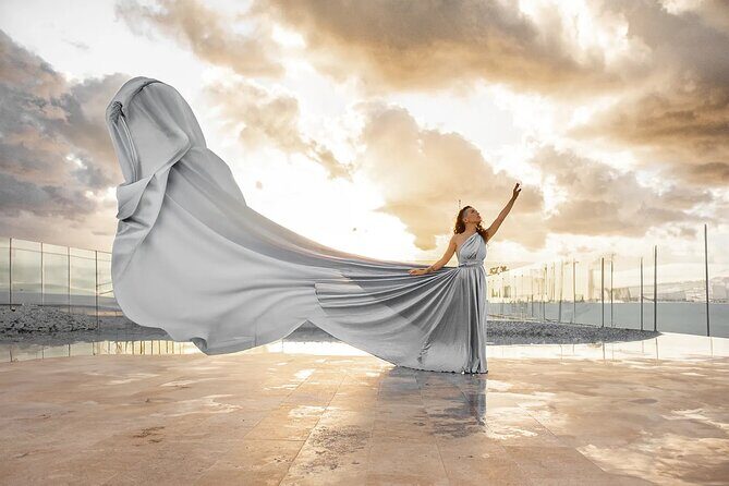 Luxurious Flying Dress Photoshoot in Riviera Maya - Choosing the flying dress: color, fit, and motion planning