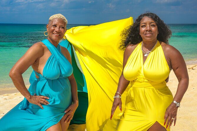 Luxury Dress Photo Experience - Weather matters in Cozumel (because your dress needs wind)