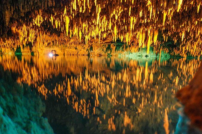 Mayan Adventure Snorkeling Tour from Cancun - Jungle open cenote: zip line, jump platform, and a Mayan feel