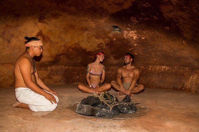 Mayan Ceremony in Tulum. Temazcal, Dinner and pick up included. - After the heat: cenote swimming at Dos Palmas