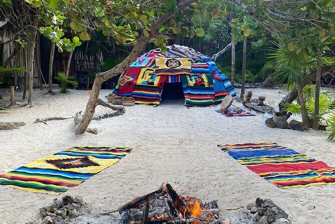 Oceanfront Temazcal Experience in Tulum - What to do before you go: swimsuit, water, and timing your food