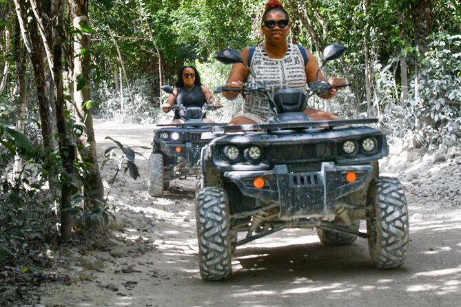 Off Road ATV Tour with Caverns, Cedral & Beach Time with Transfer - El Cedral: ATV jungle riding, Jade Cavern, and Chempita cenote