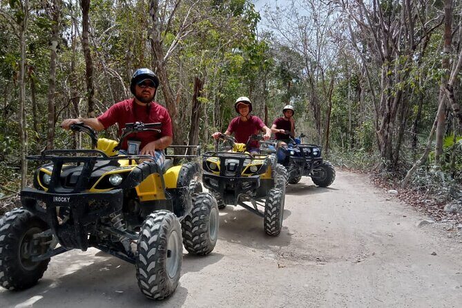 Off Road ATV Tour with Caverns, Cedral & Beach Time with Transfer - How safe and comfortable is it on the ATVs?