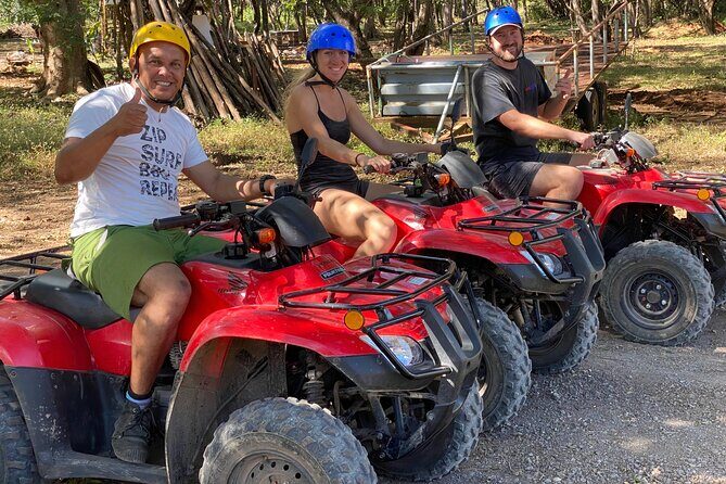 Off Road in Cozumel with ATVs, El Cedral Ruins and Cenote - Royal Village Shopping Center meeting point: the practical starting line