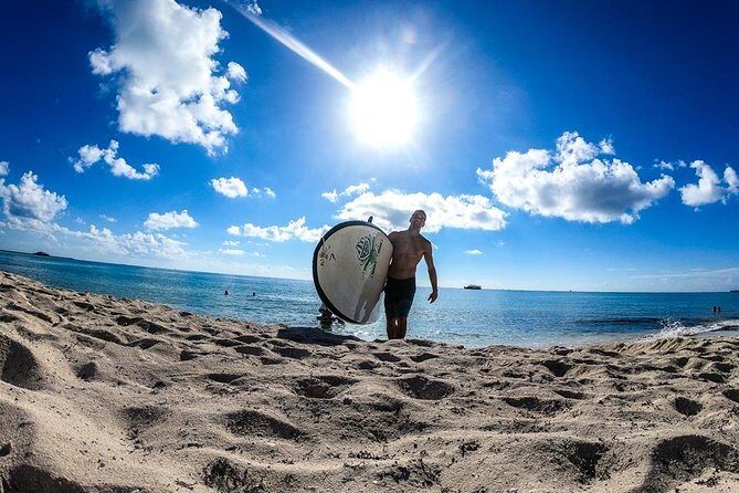 Paddleboard Rental At Certified SUP School Playa Center - Paddleboard rental setup in the heart of Playa del Carmen