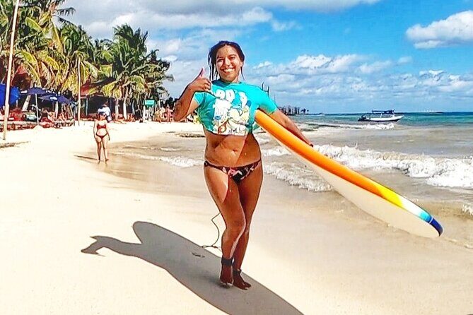 Paddleboard Rental At Certified SUP School Playa Center - Safety first without killing the fun