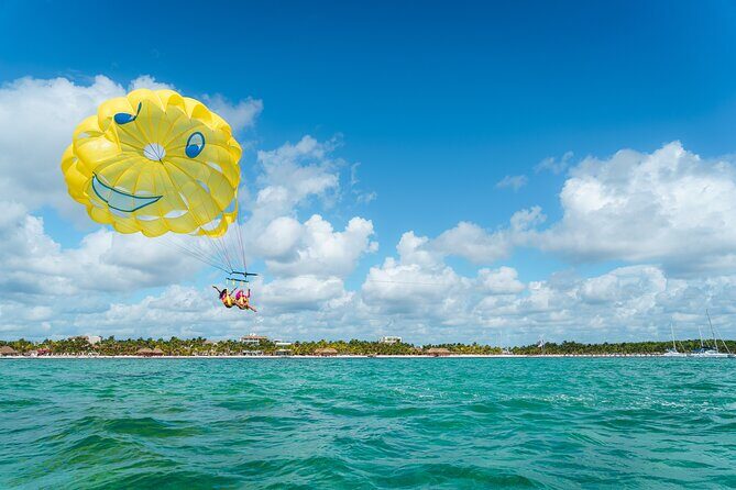 Parasailing & Beach Club with Transportation In Riviera Maya - Step-by-Step: Maroma Beach Flight and Beach Access