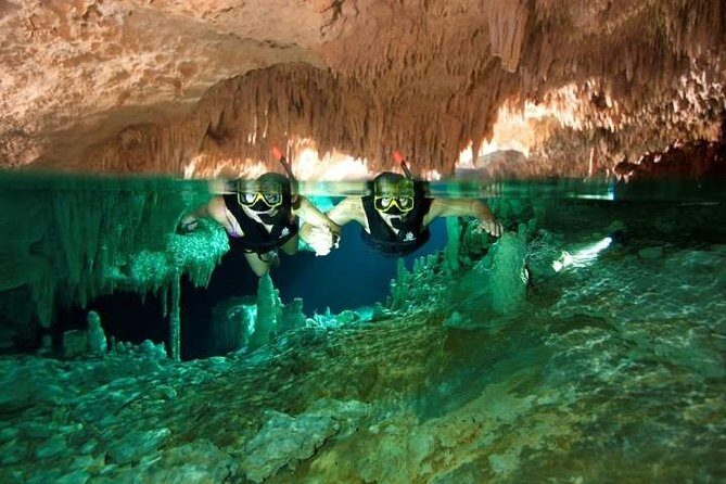 Playa del Carmen Amazing Secret River with Buffet and Drinks - The swim section: do you actually get wet?