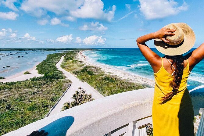Private Buggy & ATV Tour to Jade Cavern Cenote: All-Inclusive - El Mirador: rock climbing energy and blowholes for photos