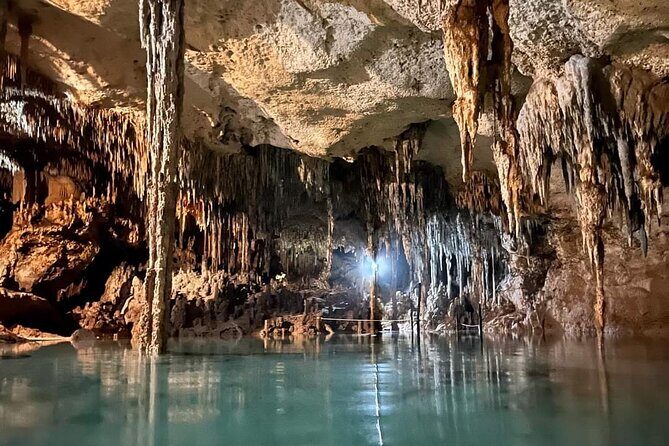 Private Half Day Tulum Ruins, Cave, Wood Sculpture with Lunch - Stop 2: Escultura Ven A La Luz for photos that actually work