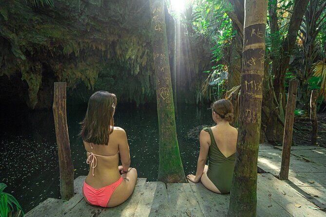 Private Jeep Tour & ATV to Jade Cavern Cenote: All Inclusive - El Cedral: quick cultural stop with village vibes