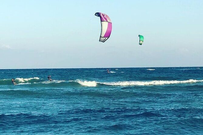 Private Kitesurfing Lessons in Tulum with a Private Beach Access 3hrs - Session 2 Focus: Power Drag, Controlled Water Starts, and Upwind/Downwind