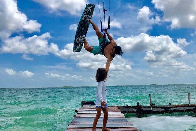 Private Kitesurfing Lessons in Tulum with a Private Beach Access 3hrs - Session 3 Goal: Riding Time, Transitions, and Possible Jump Training