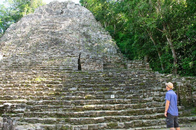 Private Tour: 2 Mayan cities in one day, Tulum and Coba - Coba: jungle pyramids and the tricycle to the main pyramid