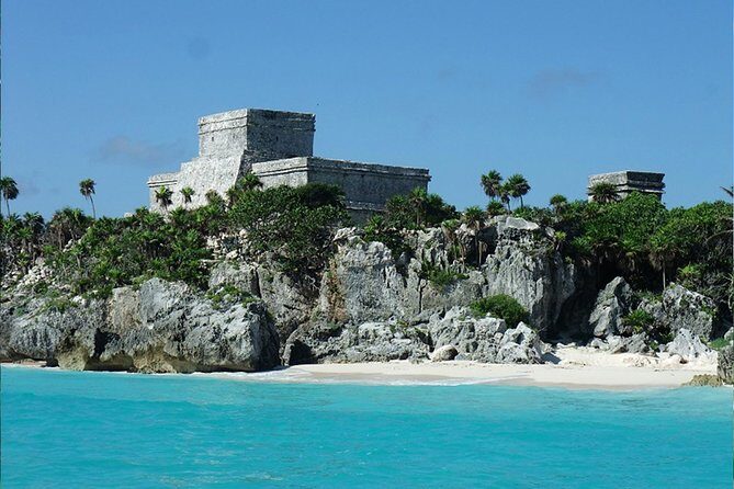 Private Tour: 2 Mayan cities in one day, Tulum and Coba - Multum Ha cenote: cool water after sun and stone